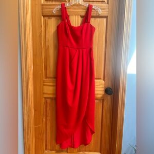 Xscape Vibrant Red Dress
